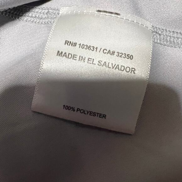 Simms Shirt Mens Large Fishing Performance Outdoor Gray *flaw - Picture 8 of 8